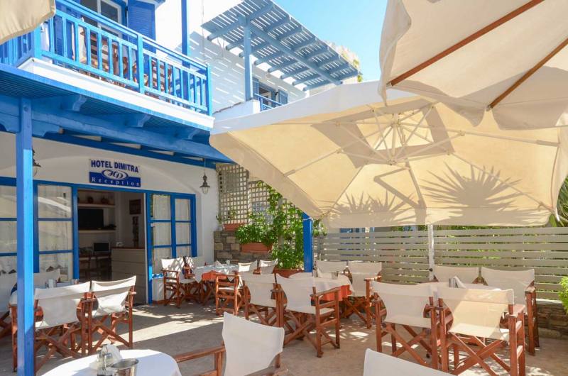 Hotel Dimitra in Naxos