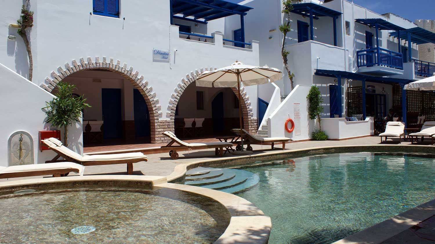 Dimitra Hotel on Naxos Island